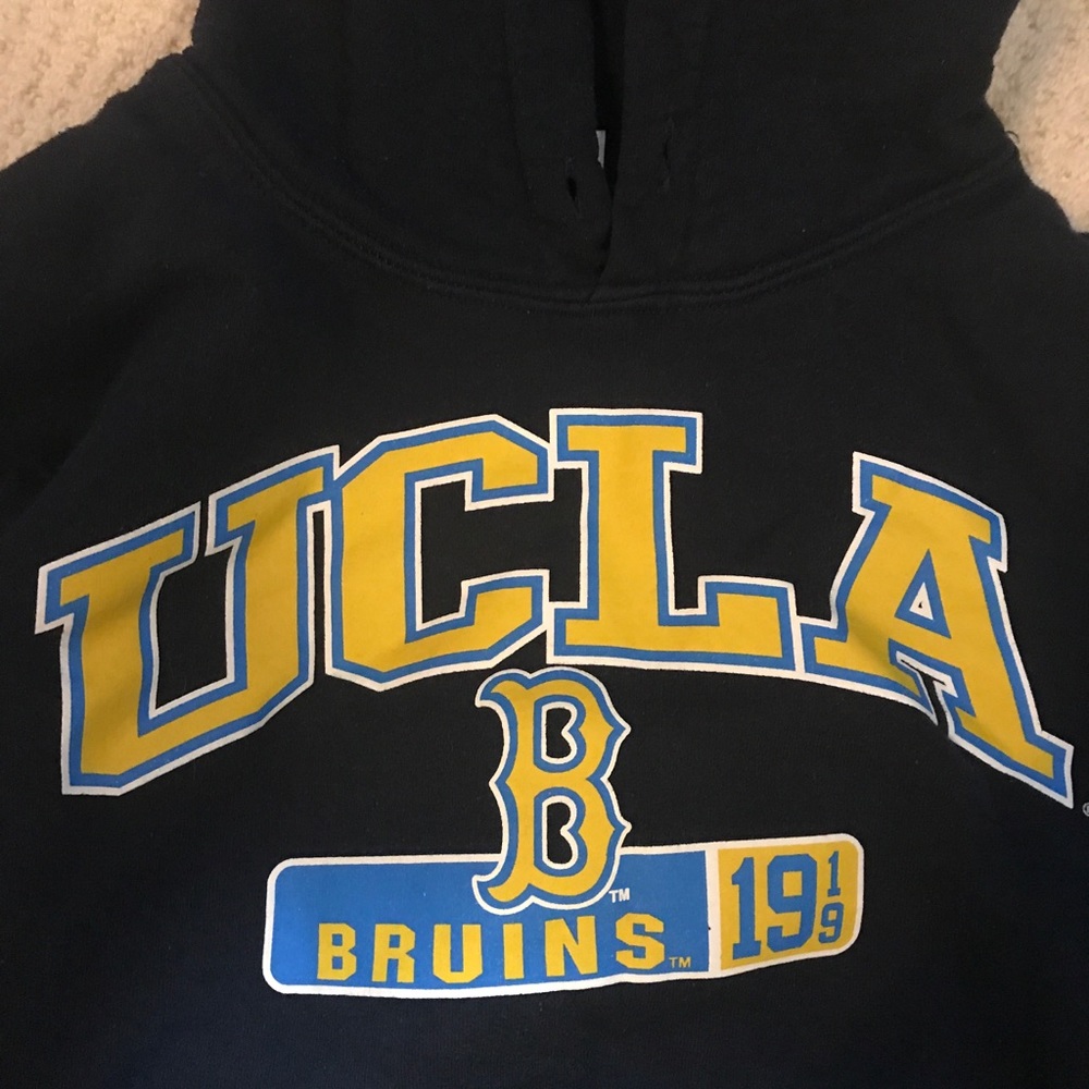 College sweatshirt
